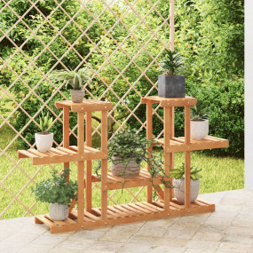 Flower Stand Wooden Solid fir wood Multi-tiered Durable