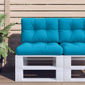 Pallet Cushion Light blue 100% Polyester 19.7" x 15.7" ...