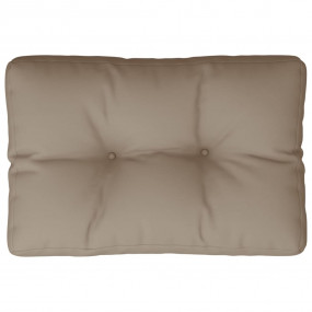 Pallet Cushion Taupe 100% polyester Medium UV-resistant...
