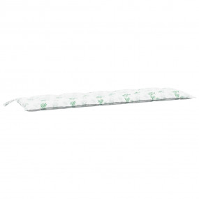 Garden Bench Cushion Leaf Pattern Oxford fabric (100% p...