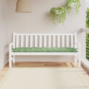 Garden Bench Cushion Leaf Pattern Oxford fabric (100% p...