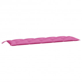 Garden Bench Cushion Pink Oxford fabric (100% polyester...