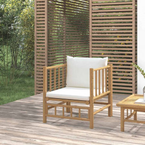 Garden Sofa Cream White