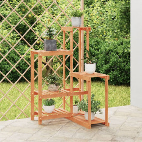 Flower Stand Natural wood Solid fir wood One size fits ...
