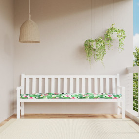Garden Bench Cushion Multicolor 100% polyester 78.7 x 1...