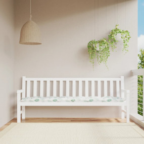 Garden Bench Cushion Leaf pattern 100% polyester 78.7 x...
