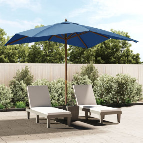 Garden Parasol Azure blue