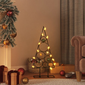 Metal Christmas Tree Black Powder-coated steel Small Mo...
