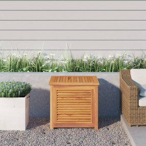 Garden Storage Box Warm teak brown