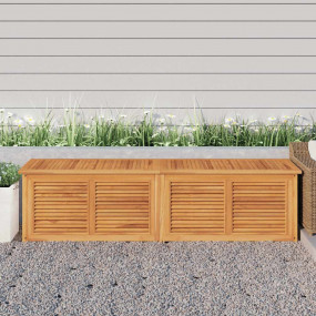 Garden Storage Box Warm wood Solid Teak Wood Large