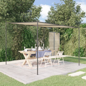 Gazebo Beige Fabric (100% polyester) with PA coating La...