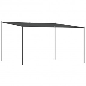 Gazebo Anthracite Polyester with PA coating 13.1x13.1 D...