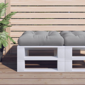 Pallet Cushion Grey Fabric (100% polyester) 24.2 x 23.6...