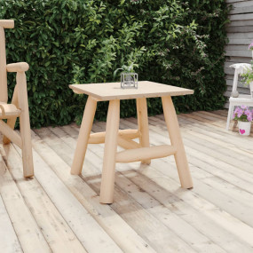 Side Table Natural Wood Solid spruce wood Small Durable