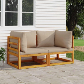 Corner Sofa Taupe