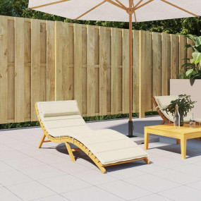 Sun Lounger Cushion Cream