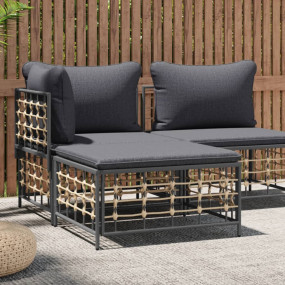Garden Footstool Anthracite