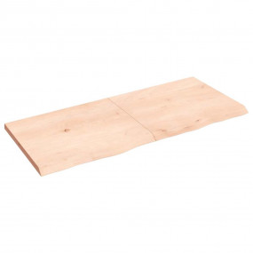 Wall Shelf Medium brown Solid oak (untreated) 55.1 x 23...