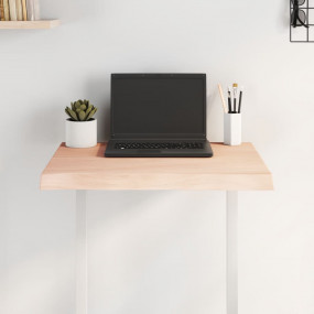 Table Top Medium brown Solid oak wood Medium Table Top ...