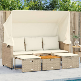 Garden Sofa Beige