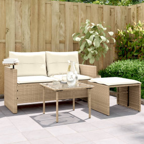 Garden Sofa Set Beige