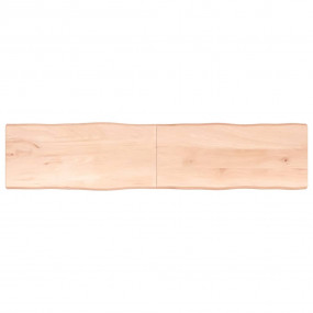 Table Top Medium Brown Solid Oak Wood Extra Large Folda...