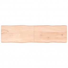 Table Top Medium brown Solid oak wood (untreated) 86.6 ...