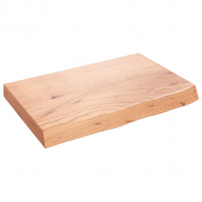Wall Shelf Light brown Solid oak wood Small Durable Wal...