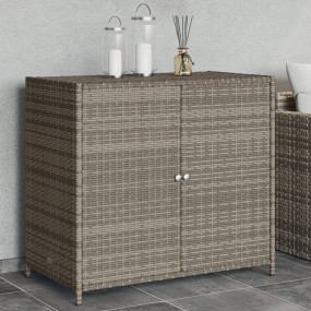 Garden Storage Cabinet Grey