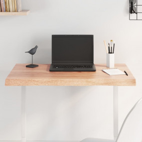 Table Top Light brown Solid oak wood 31.5x23.6x1.6 in T...