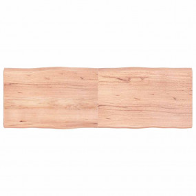 Table Top Light brown Solid oak wood 70.9 x 23.6 in Fol...