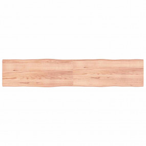 Table Top Light brown Solid oak wood 78.7 x 15.7 in.