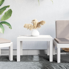 Garden Table White Polypropylene (PP) Medium Durable