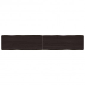 Table Top Dark brown Solid oak wood Large Adjustable Ar...