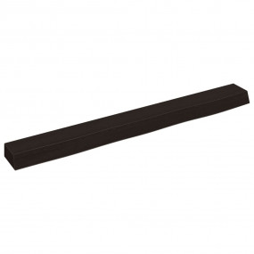 Wall Shelf Dark brown Solid oak wood Medium Durable