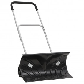 Snow Shovel Black and silver Powder-coated steel Medium