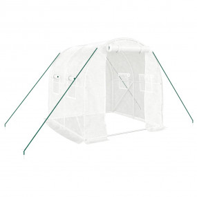 Greenhouse White Polyethylene (PE), galvanized steel 43...