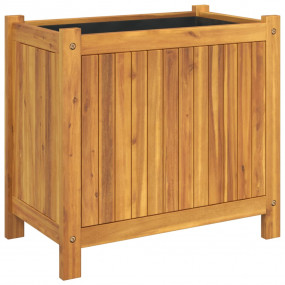 Garden Planter Natural Solid Acacia wood Medium Durable