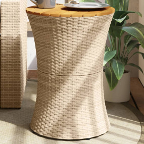 Garden Side Table Beige