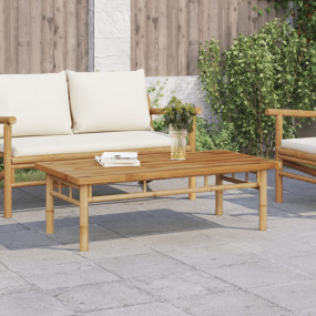 Coffee Table Natural Bamboo Bamboo with a natural finis...
