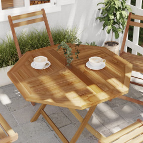 Table Top Solid teak wood with water-based finish 35.4 ...