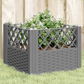 Garden Planter Light grey PP (polypropylene) 17.1 x 17....