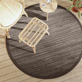 Outdoor Carpet Brown Polypropylene 63.0 in