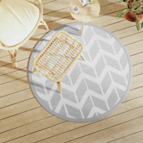 Outdoor Carpet Grey Polypropylene (PP) 47.2 in Portable