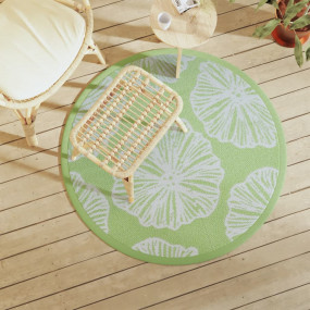 Outdoor Carpet Green Polypropylene 47.2 in Reversible