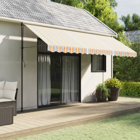Replacement Awning Fabric Multicolor Polyester with PU ...