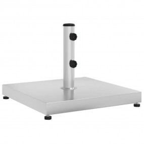 Parasol Base Silver Stainless steel 304 and concrete St...