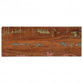 Table Top Mixed colors Reclaimed wood 35.4x7.9in Simple