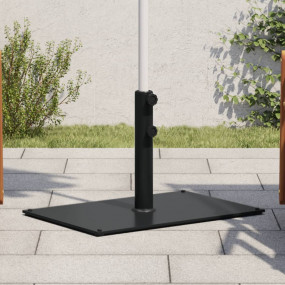 Parasol Base Dark Grey Steel, Iron 33.1 lbs Adjustable ...