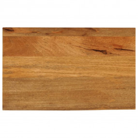 Table Top Oak Solid mango wood 15.7 x 7.9 x 1.0 in Dura...